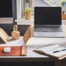 Website contact form on a laptop screen