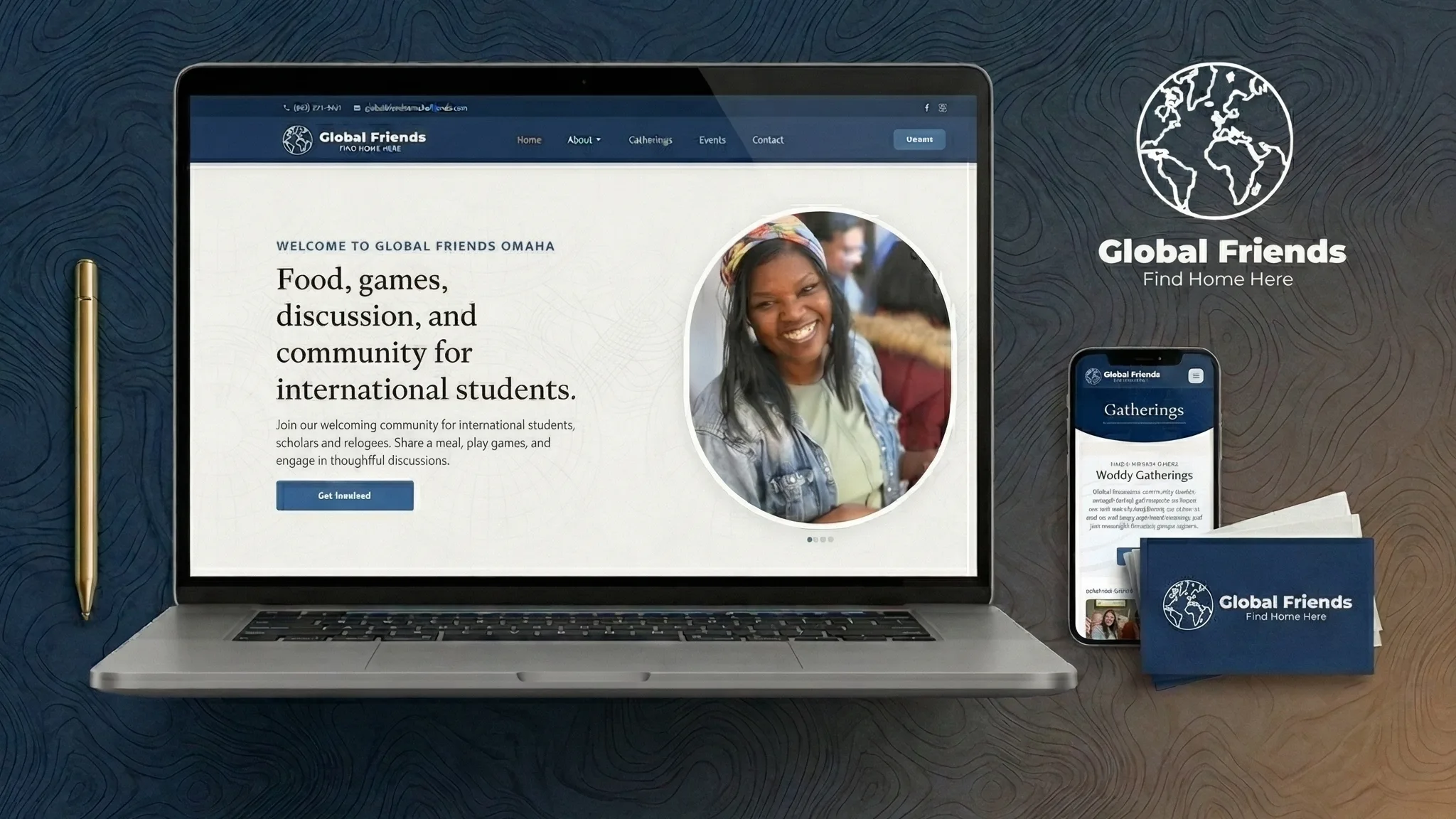 Global Friends Omaha website preview